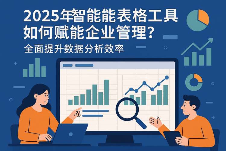 2025年智能表格工具如何赋能企业管理?全面提升数据分析效率